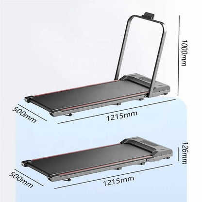 Folding Portable Walking Pad Mini under Desk Treadmill Running Machine Foldable Fitness Electric Home